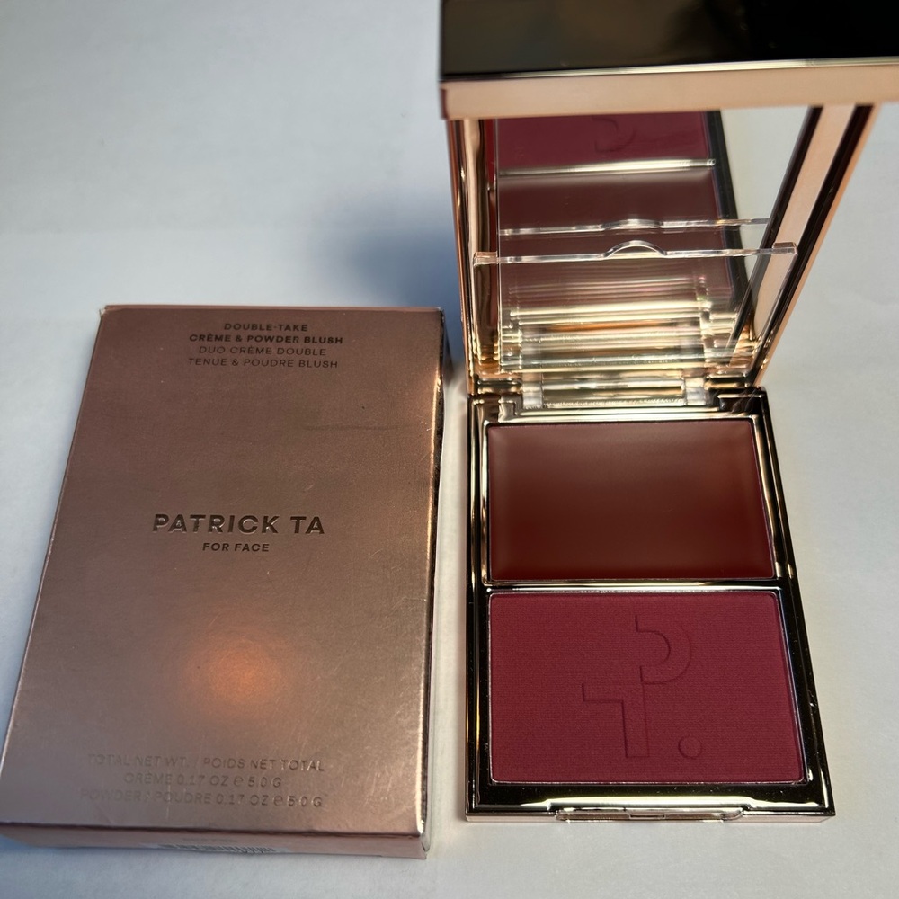 NWT🌷Patrick Ta Creme & Blush Duo in “She’s Wanted”